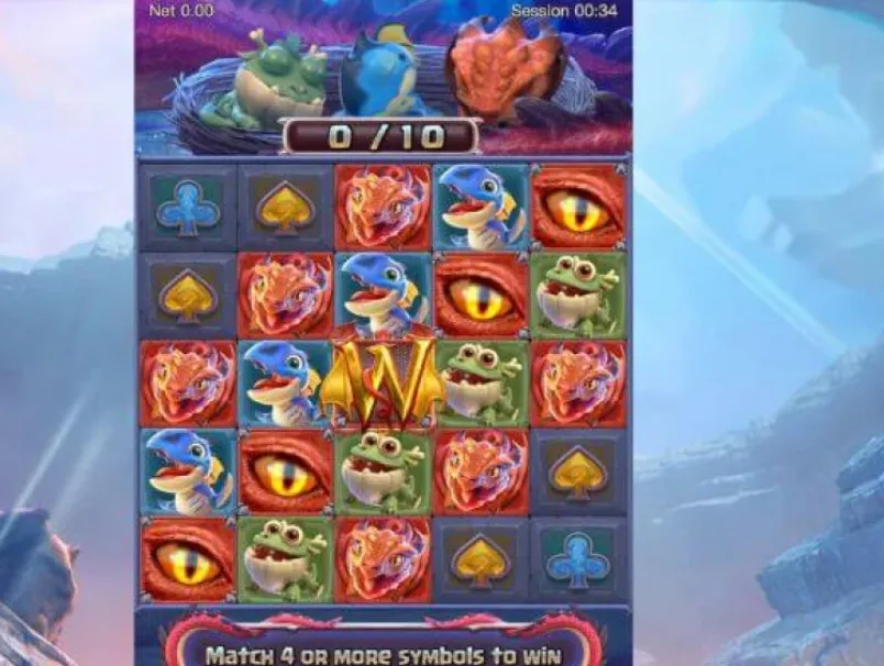 Các ưu điểm chỉ có thể kiếm được tại Slot Dragon Hatch